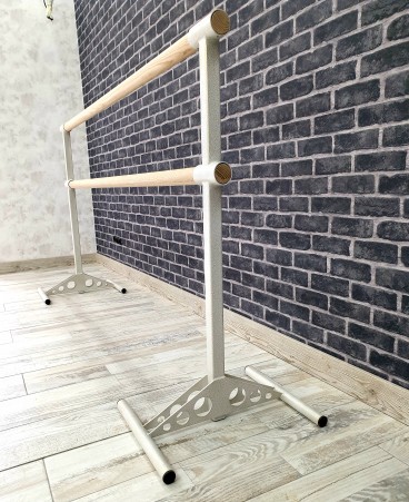 Верстат переносний посилений з кружальцями білий антик