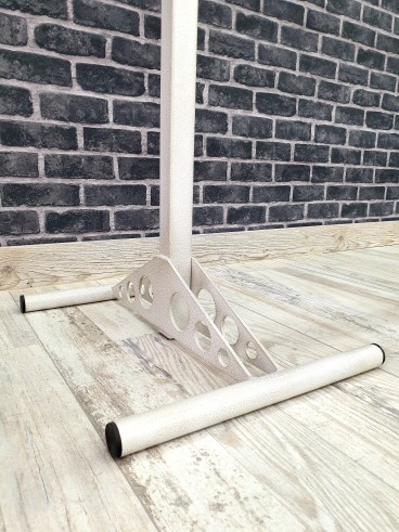 Верстат переносний посилений з кружальцями білий антик