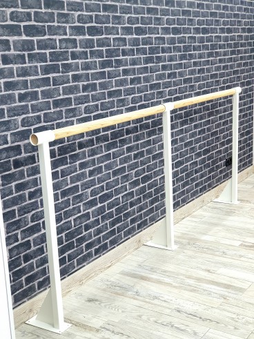 Кріплення в підлогу один ряд порошок білий