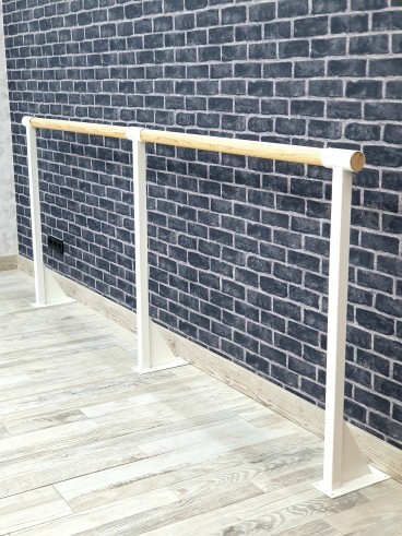 Кріплення в підлогу один ряд порошок білий